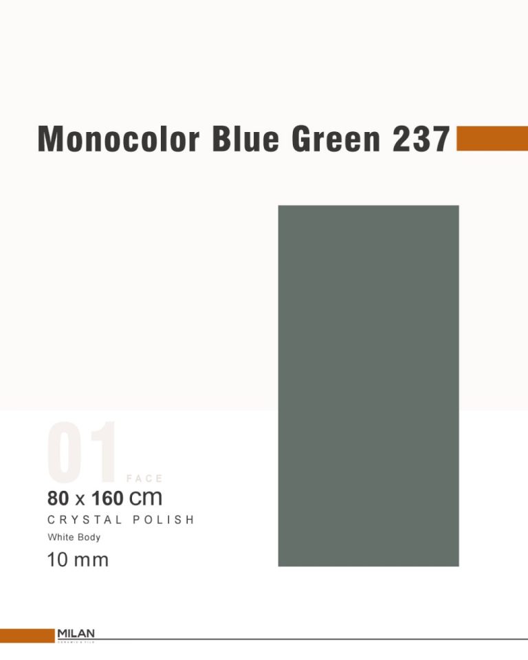 MOnocolor Blue Green 237