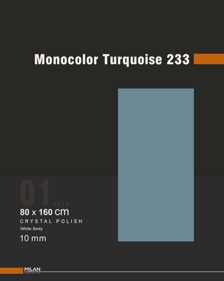 Monocolor Turquoise 233